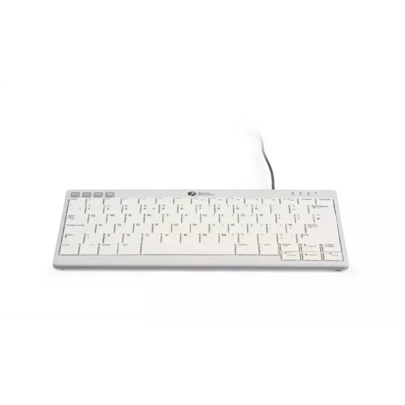 BakkerElkhuizen UltraBoard 950 V2 UK Qwerty, przewodowa, USB, przełącznik nożycowy, QWERTY, ciemnoszary, jasnoszary