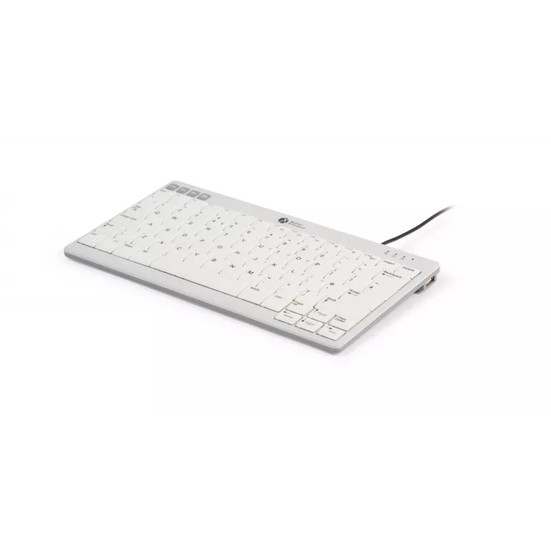BakkerElkhuizen UltraBoard 950 V2 UK Qwerty, przewodowa, USB, przełącznik nożycowy, QWERTY, ciemnoszary, jasnoszary