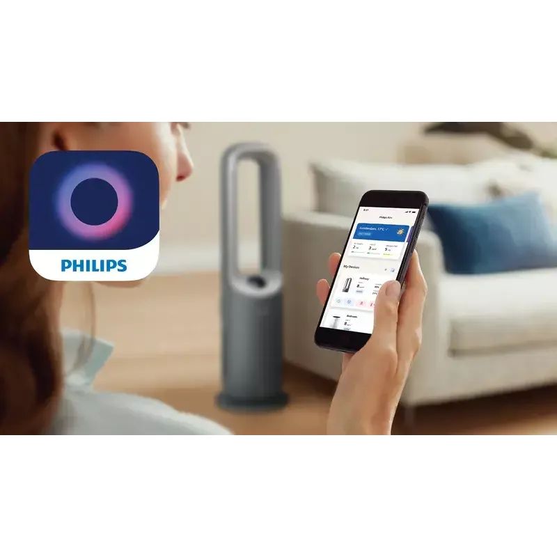 Filtr zamienny do oczyszczacza powietrza Philips FYM860/30 Zintegrowany 3 w 1 Skuteczność 99,97%, 211×211×253 mm
