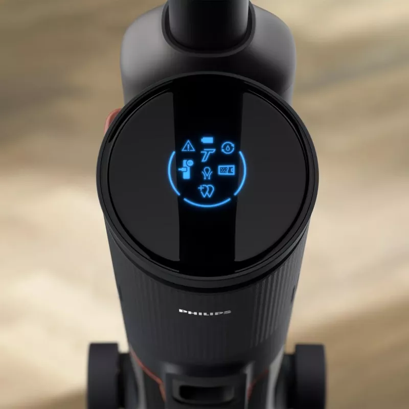 Philips serii 6000 XW6264/11 odkurzacz pionowy/szczotka elektryczna Bateria Na mokro i sucho Cykloniczny Bezworkowy Szary