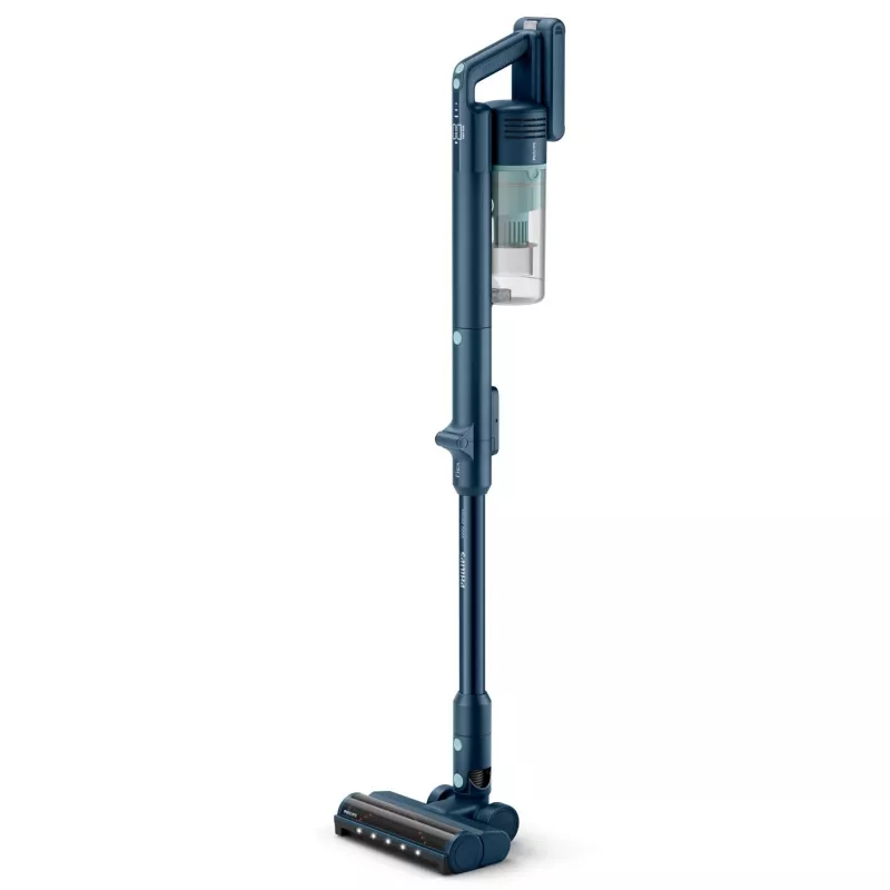Odkurzacz pionowy Philips XC5242/10 — zasilany bateriami, bezworkowy, pojemnik na kurz 0,27 l, Li-Ion 25,2 V, do podłóg twardych i miękkich (Sage)