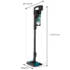 Odkurzacz pionowy 2 w 1 Philips XC8155/01 — bezprzewodowy odkurzacz sucho-mokry bezworkowy, 25,2 V, pojemnik na kurz 0,6 l, niebieski