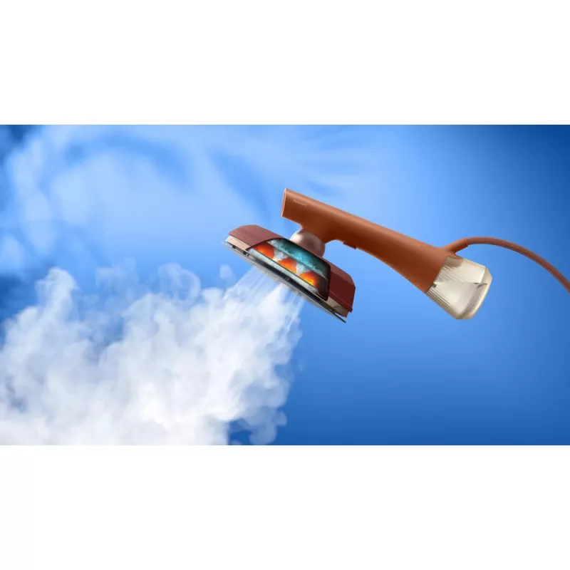 Żelazko parowe Philips GC213/50 z stopą SteamGlide Plus, 1800 W, przewód 2,5 m, w zestawie StyleMat