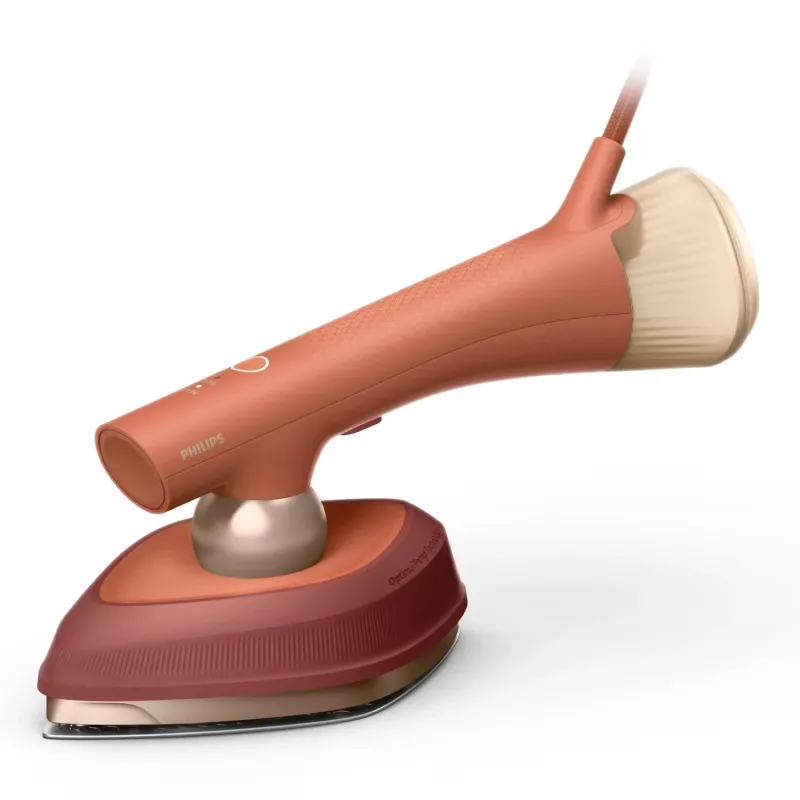 Żelazko parowe Philips GC213/50 z stopą SteamGlide Plus, 1800 W, przewód 2,5 m, w zestawie StyleMat