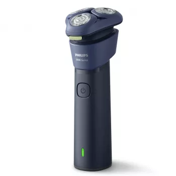 Golarka rotacyjna Philips 2000 series S2885/00 — 3-głowicowa, akumulator NiMH, mokro i sucho, niebieska