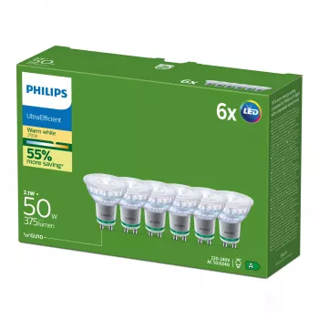 Żarówka LED Philips GU10 2,1 W 375 lm Ciepła biel 36° CRI 80 (EAN )