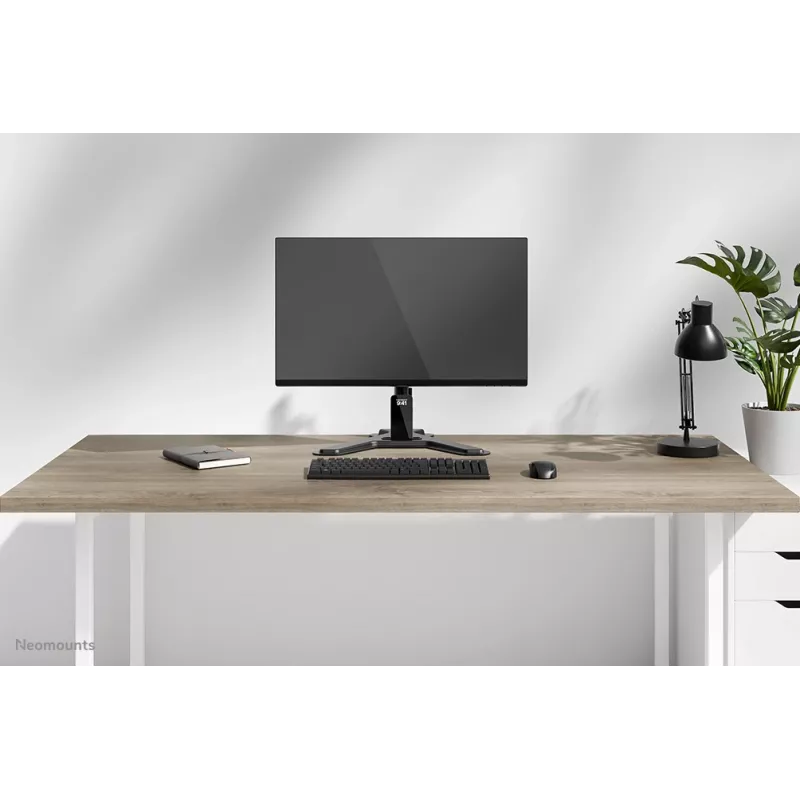 Neomounts DS45-600BL1 stojak pod jeden monitor do ekranów 10–32 cale, VESA 75x75–100x100, maks. 9 kg, wolnostojący, czarny