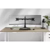 Stojak podwójny pod monitor Neomounts DS45-600BL2 do ekranów 10–32 cale, obsługa 2 wyświetlaczy, maks. 6 kg, VESA 75x75–100x100, wolnostojący, czarny
