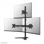Neomounts DS45-600BL2-1 Potrójny stojak na monitory 10-32 cale