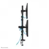 Neomounts DS60-600BL2-1 Potrójny uchwyt do monitora 10-32 cale, zacisk/przelotka, 9 kg, 25,4 cm (10 cali), 81,3 cm (32 cale), 100 x 100 mm, czarny