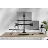 Neomounts DS60-600BL2-1 Potrójny uchwyt do monitora 10-32 cale, zacisk/przelotka, 9 kg, 25,4 cm (10 cali), 81,3 cm (32 cale), 100 x 100 mm, czarny