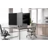 Poczwórne ramię do monitorów Neomounts DS60-600BL2-2 do ekranów 10–32 cale, VESA 75x75–100x100, maks. obciążenie 8 kg, obejma/przepust, czarny