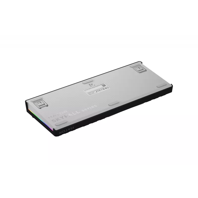 Klawiatura bezprzewodowa HATOR Skyfall 80 MAG ULTIMA 8K do gier USB + RF Wireless + Bluetooth QWERTY US English Czarna, Biała