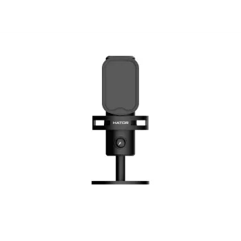HATOR Dreamcast X, czarny, mikrofon podcastowy, -32 dB, 20 - 16000 Hz, 16 bit, 96 kHz, 70 dB