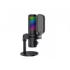 HATOR Dreamcast X, czarny, mikrofon podcastowy, -32 dB, 20 - 16000 Hz, 16 bit, 96 kHz, 70 dB