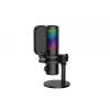 HATOR Dreamcast X, czarny, mikrofon podcastowy, -32 dB, 20 - 16000 Hz, 16 bit, 96 kHz, 70 dB