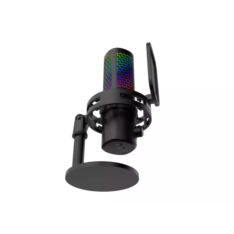 HATOR Dreamcast X, czarny, mikrofon podcastowy, -32 dB, 20 - 16000 Hz, 16 bit, 96 kHz, 70 dB