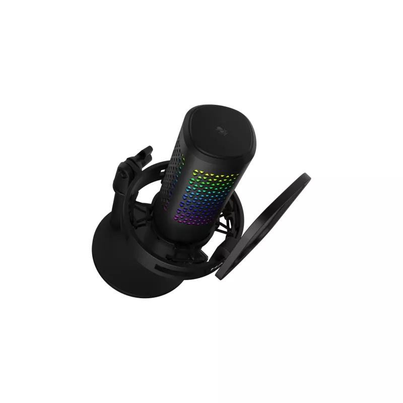 HATOR Dreamcast X, czarny, mikrofon podcastowy, -32 dB, 20 - 16000 Hz, 16 bit, 96 kHz, 70 dB