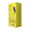 HATOR Dreamcast X, czarny, mikrofon podcastowy, -32 dB, 20 - 16000 Hz, 16 bit, 96 kHz, 70 dB