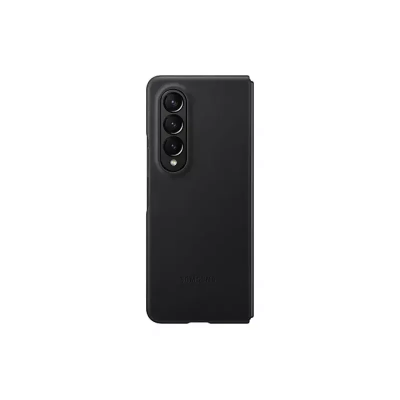 Etui na telefon komórkowy osłona Samsung Galaxy Z Fold4 EF-VF936LBEGWW Skórzane Czarny