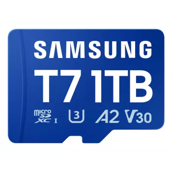karta microSD Samsung T7, 1 TB, MicroSDXC, UHS-I, 170 MB/s, Klasa 3 (U3), V30