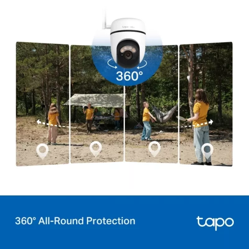 TP-Link Tapo C615G KIT Kopułkowa kamera bezpieczeństwa IP Outdoor 2304 x 1296 pikseli Sufit/Ściana/Słup