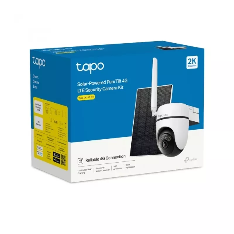 TP-Link Tapo C615G KIT Kopułkowa kamera bezpieczeństwa IP Outdoor 2304 x 1296 pikseli Sufit/Ściana/Słup