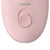 Philips Satinelle Essential BRE285/00 depilator przewodowy, biało-różowy