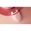 Philips Satinelle Essential BRE285/00 depilator przewodowy, biało-różowy