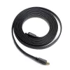 Kabel HDMI-HDMI v2.0 3D TV High Speed Ethernet 1,8 m płaski (pozłacane końcówki)