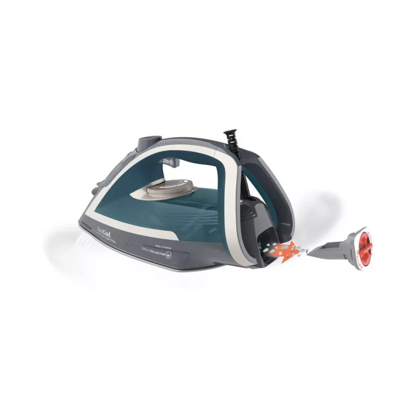 Żelazko parowe Tefal Ultragliss Anti-Calc Plus FV6842 — 2800 W, zbiornik 0,27 L, uderzenie pary 260 g/min, 1,295 kg
