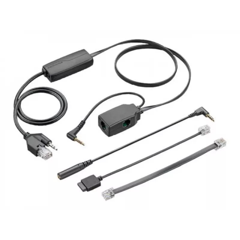 Elektroniczny przełącznik zaczepowy POLY APA-24 ALCATEL czarny wtyk męski