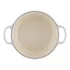 Le Creuset Signature Cast Iron Round Casserole 24cm shell pink