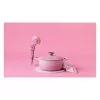 Le Creuset Signature Cast Iron Round Casserole 24cm shell pink