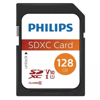 Karta pamięci Philips 128 GB SDXC UHS-I FM12SD55B/00