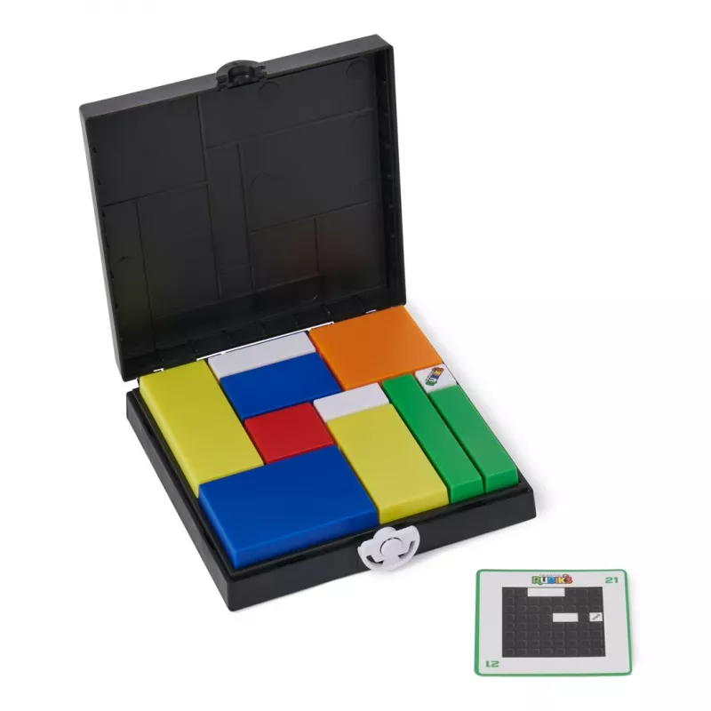 Rubik’s Cube Gridlock Game, Gra logiczna polegająca na rozwiązywaniu problemów inspirowana klasyczną łamigłówką typu fidget toy, dla dorosłych i dzieci od 7 lat