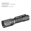 AceBeam P16 Ladowalna Latarka LED 1000 Lumenów Szara
