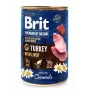 Mokra karma dla psa Brit Premium by Nature Junior — Indyk z wątróbką, 400 g, puszka, 78% wilgotności
