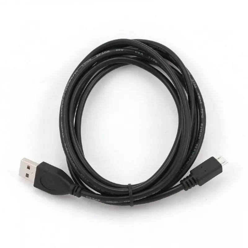 Kabel USB Gembird CCP-MUSB2-AMBM-0.1M USB2 na Micro-USB Czarny