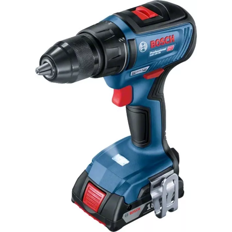 Wkrętarka akumulatorowa Bosch GSR 18V-50, 1800 obr./min, 28 N⋅m, 1 kg