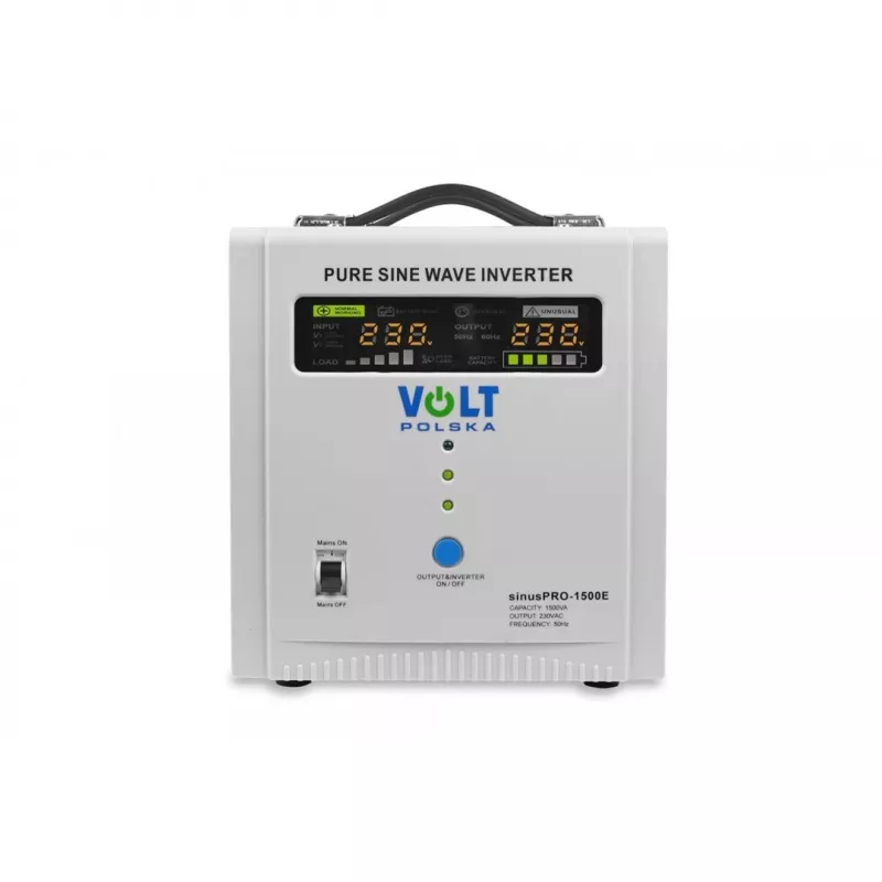 Zasilacz awaryjny Volt SINUS PRO 1500 E 12V/230V Line-Interactive 1,5 kVA 1050 W biały