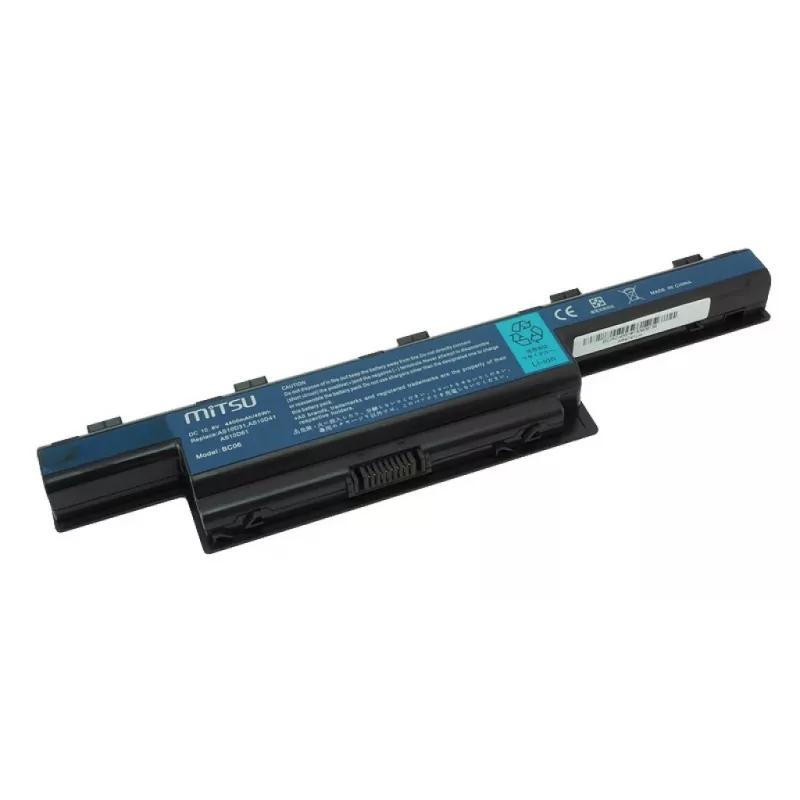 Bateria MITSU do Acer Aspire 4551 4741 5741 4400 mAh 10,8–11,1 V