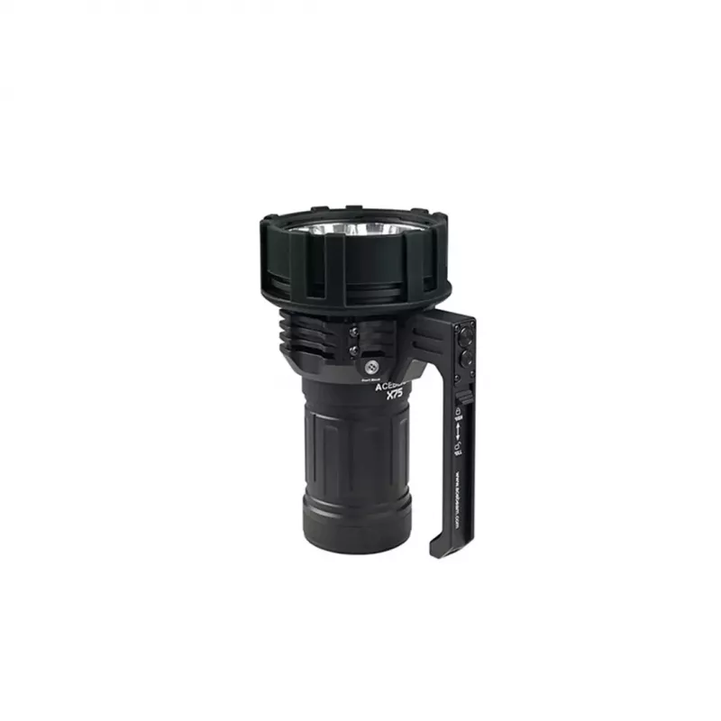 Latarka AceBeam X75 XHP 70.3 Czarna, 5000K