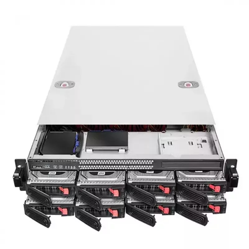 Obudowa HDD Silverstone RM22-308 2,5/3,5 cala 10 napędów Czarny Biały