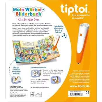 tiptoi Moja książka z obrazkami i słowami: Przedszkole, książka edukacyjna