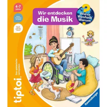tiptoi Dlaczego? Jak? Po co? Odkrywamy muzykę, Książka edukacyjna