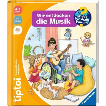 tiptoi Dlaczego? Jak? Po co? Odkrywamy muzykę, Książka edukacyjna