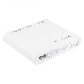 Ładowarka do urządzeń mobilnych Alcasa PCA-D001W uniwersalna biała AC szybkie ładowanie
