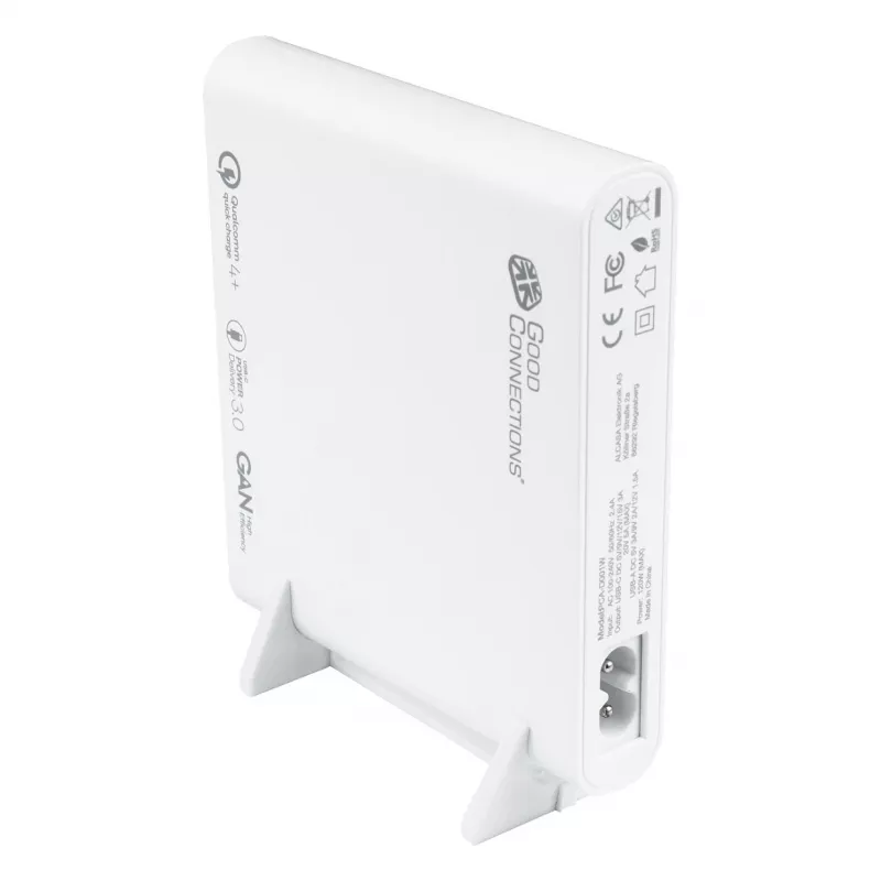 Ładowarka do urządzeń mobilnych Alcasa PCA-D001W uniwersalna biała AC szybkie ładowanie