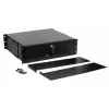 Szuflada Equip Lockable Drawer 19' 3U RAL9005 Czarna